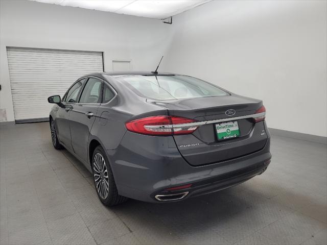 used 2017 Ford Fusion car, priced at $15,895