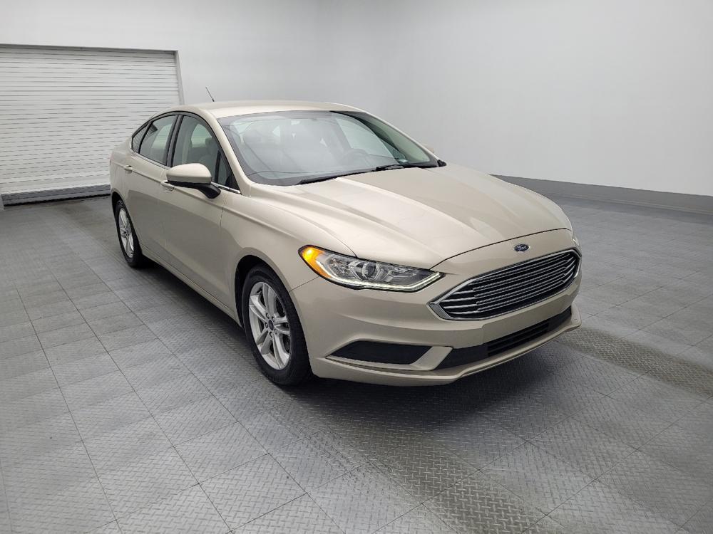 used 2018 Ford Fusion car, priced at $16,695