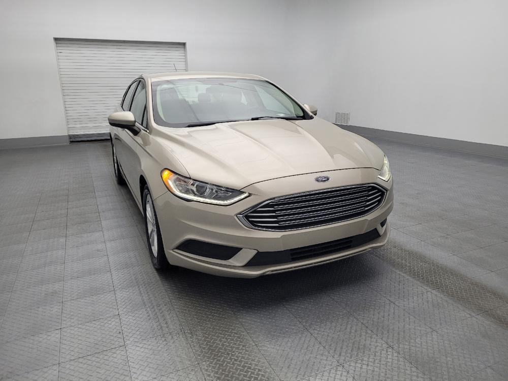 used 2018 Ford Fusion car, priced at $16,695