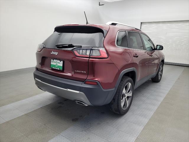 used 2019 Jeep Cherokee car, priced at $19,095