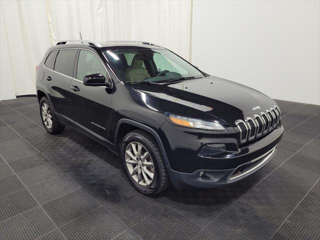 used 2018 Jeep Cherokee car, priced at $20,795