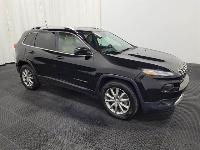 used 2018 Jeep Cherokee car, priced at $20,795