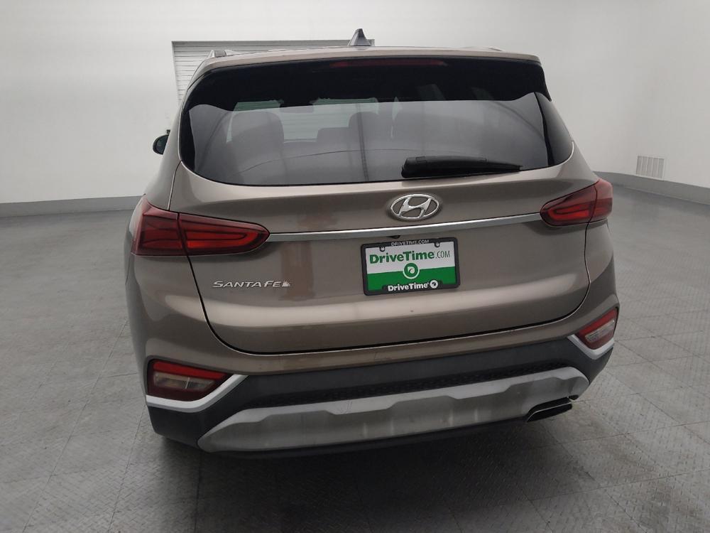 used 2019 Hyundai Santa Fe car, priced at $17,095
