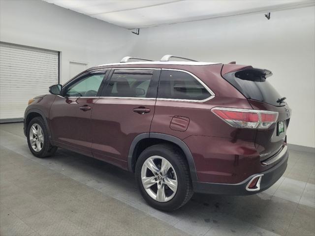 used 2016 Toyota Highlander car, priced at $21,295