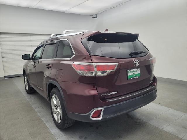 used 2016 Toyota Highlander car, priced at $21,295