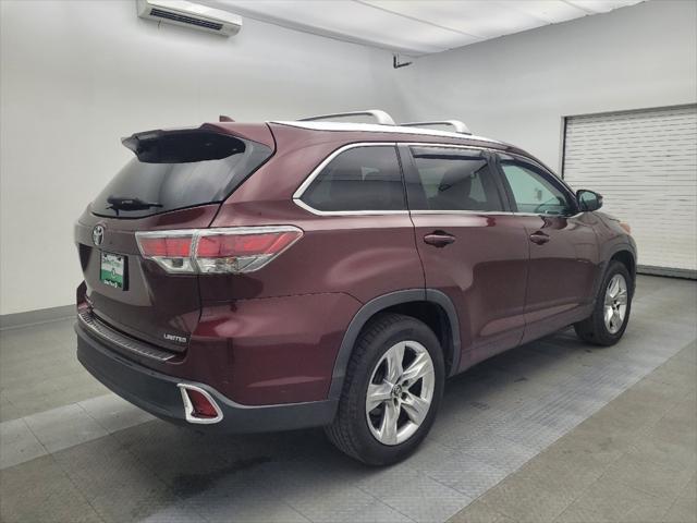 used 2016 Toyota Highlander car, priced at $21,295