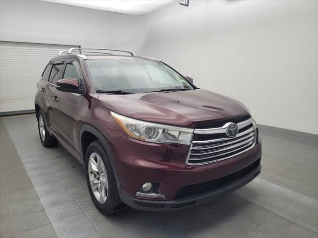 used 2016 Toyota Highlander car, priced at $21,295