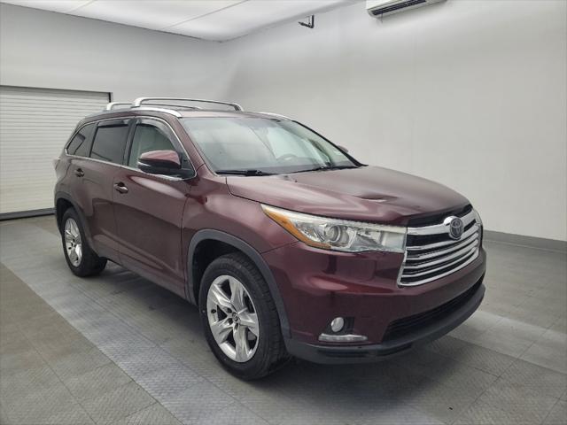 used 2016 Toyota Highlander car, priced at $21,295