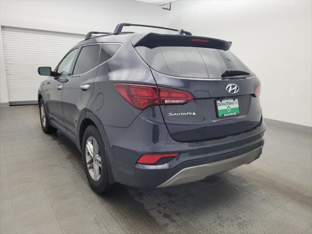 used 2018 Hyundai Santa Fe Sport car, priced at $17,195