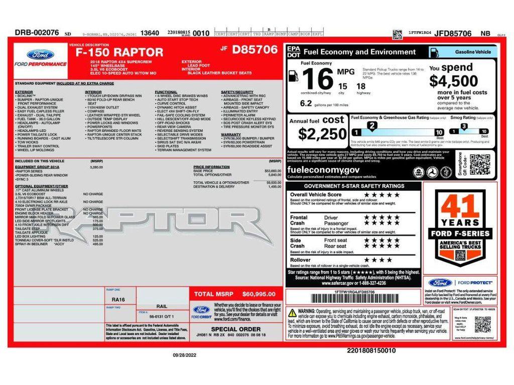 used 2018 Ford F-150 car, priced at $30,971