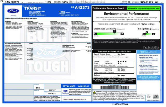 new 2025 Ford Transit-150 car, priced at $49,878