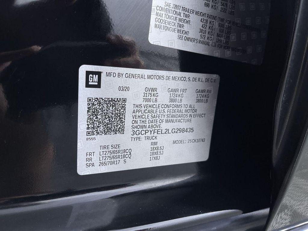 used 2020 Chevrolet Silverado 1500 car, priced at $36,491