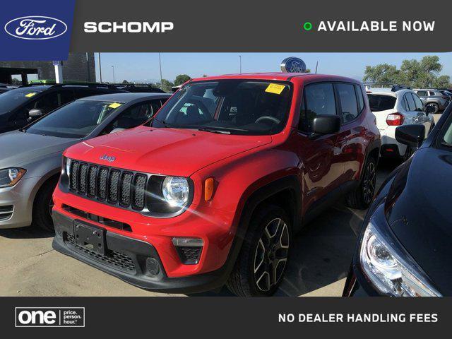 used 2021 Jeep Renegade car, priced at $18,971