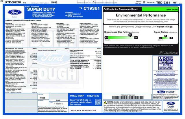 new 2026 Ford F-250 car, priced at $93,745