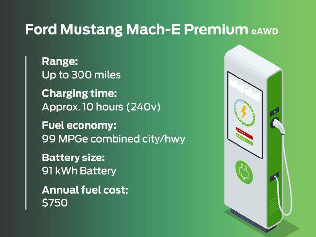 new 2025 Ford Mustang Mach-E car, priced at $51,132