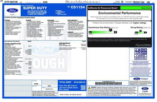 new 2026 Ford F-350 car, priced at $102,395