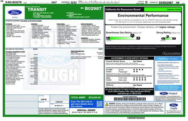new 2025 Ford Transit-350 car, priced at $72,640
