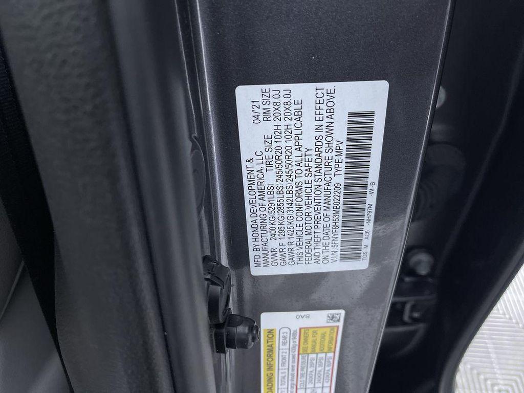 used 2021 Honda Passport car, priced at $22,971