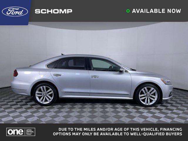 used 2017 Volkswagen Passat car, priced at $13,400