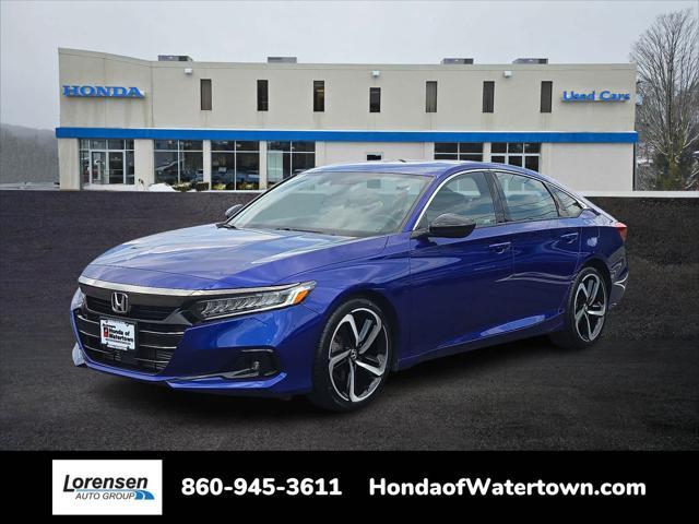used 2022 Honda Accord car, priced at $27,285