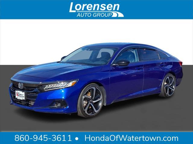 used 2022 Honda Accord car, priced at $27,538