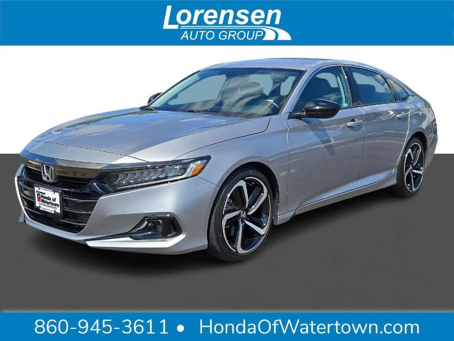 used 2021 Honda Accord car, priced at $26,351