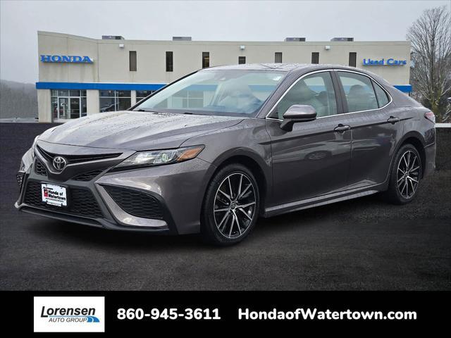 used 2021 Toyota Camry car, priced at $21,095