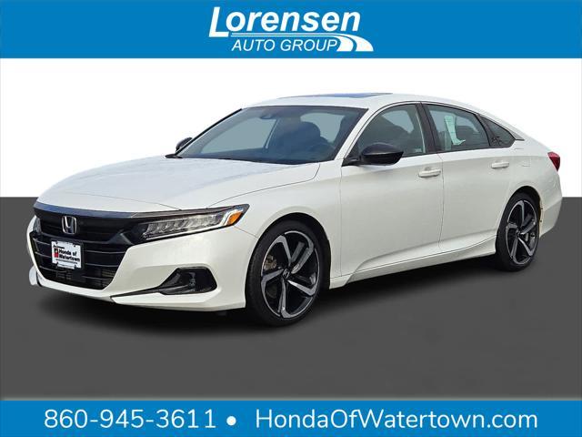 used 2022 Honda Accord car, priced at $32,800