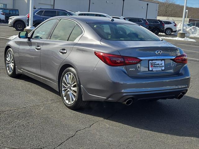 used 2022 INFINITI Q50 car, priced at $29,383