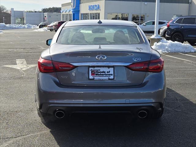 used 2022 INFINITI Q50 car, priced at $29,383