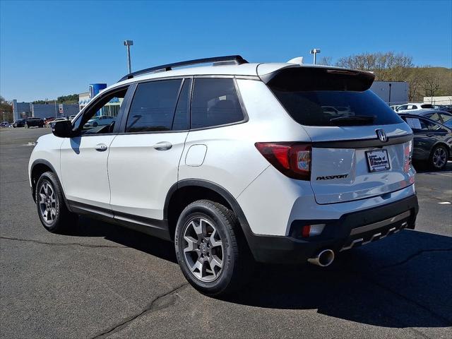 used 2022 Honda Passport car, priced at $35,100