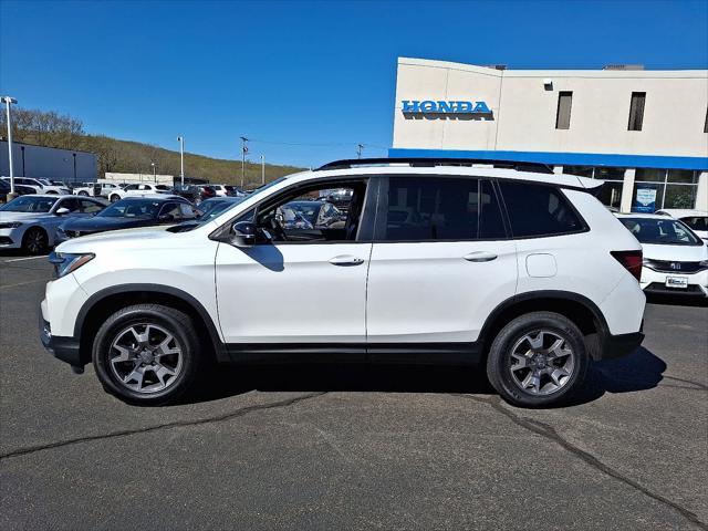 used 2022 Honda Passport car, priced at $35,100