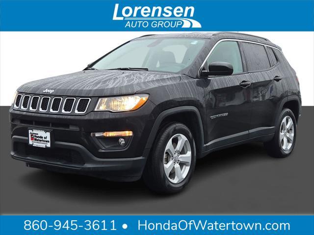 used 2021 Jeep Compass car, priced at $19,214