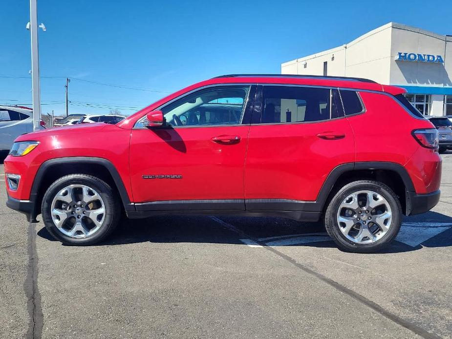 used 2021 Jeep Compass car, priced at $21,427