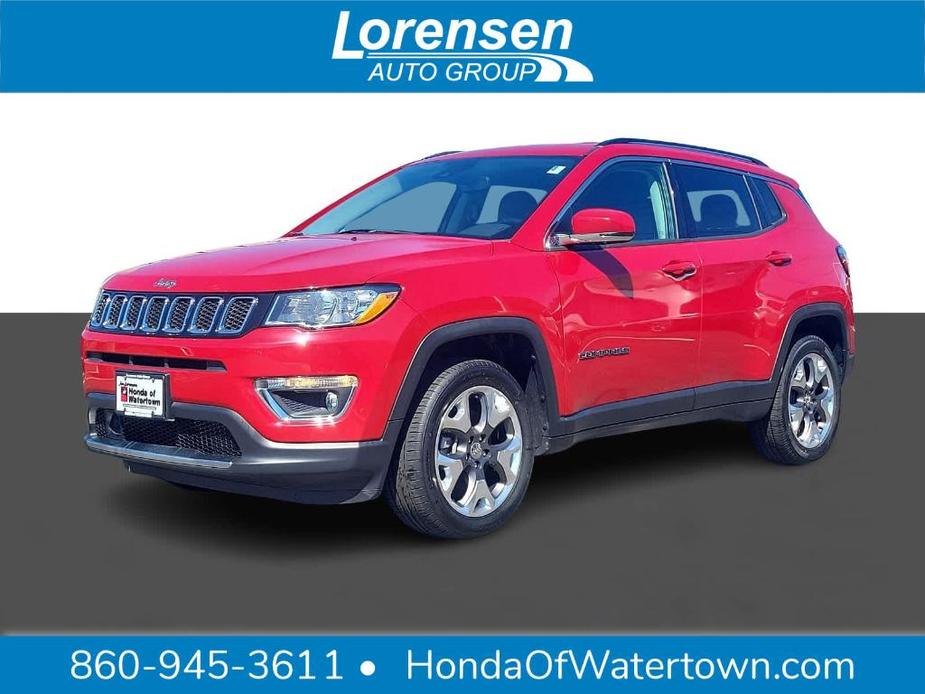 used 2021 Jeep Compass car, priced at $20,740