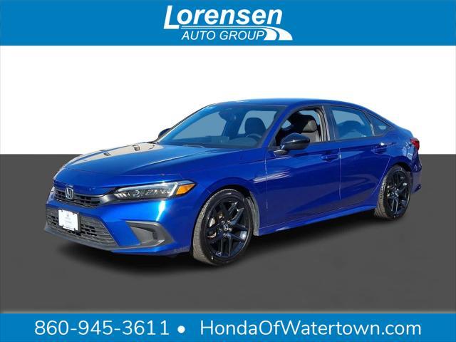 used 2022 Honda Civic car, priced at $24,118