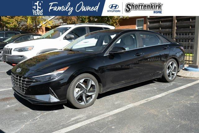 used 2022 Hyundai ELANTRA HEV car, priced at $18,542