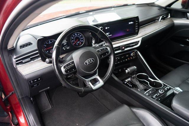 used 2021 Kia K5 car, priced at $22,500