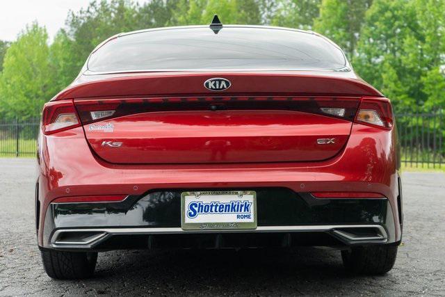 used 2021 Kia K5 car, priced at $22,500