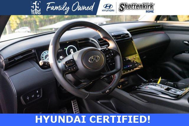 used 2024 Hyundai Tucson Hybrid car, priced at $34,995