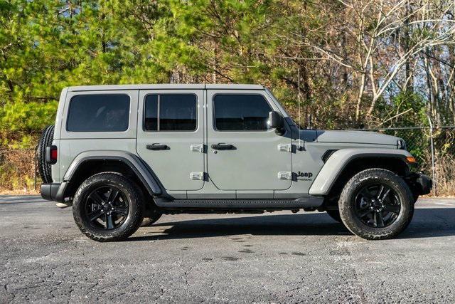 used 2022 Jeep Wrangler Unlimited car, priced at $38,995