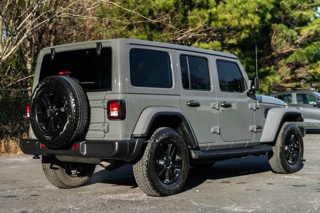 used 2022 Jeep Wrangler Unlimited car, priced at $38,995