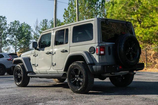 used 2022 Jeep Wrangler Unlimited car, priced at $38,995