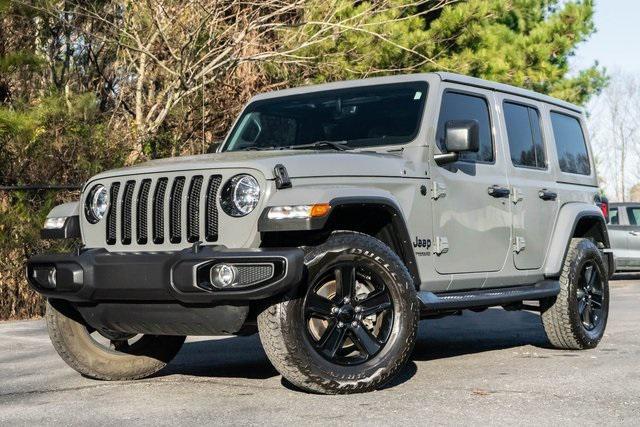 used 2022 Jeep Wrangler Unlimited car, priced at $38,995