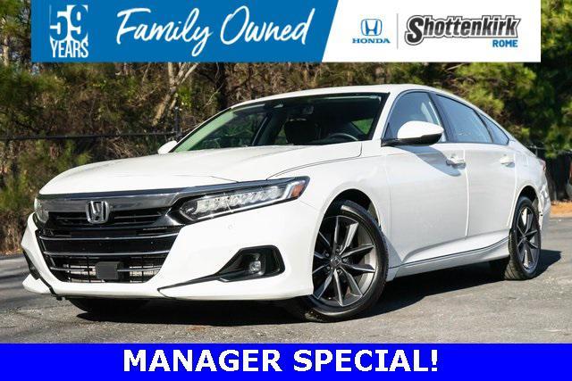 used 2021 Honda Accord car, priced at $26,250