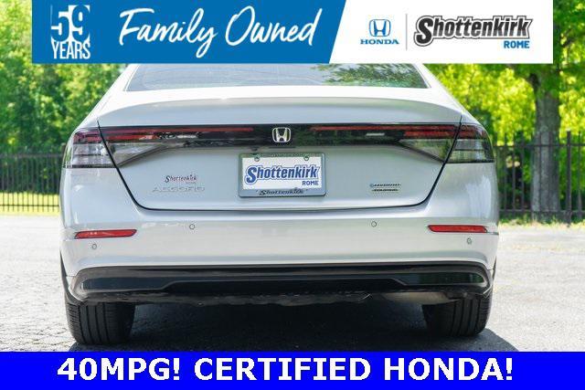 used 2024 Honda Accord Hybrid car, priced at $31,995