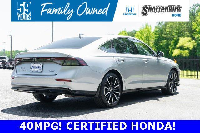 used 2024 Honda Accord Hybrid car, priced at $31,995
