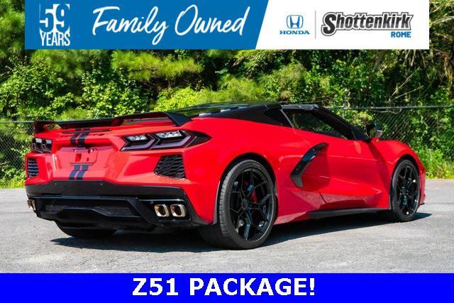 used 2023 Chevrolet Corvette car, priced at $69,995