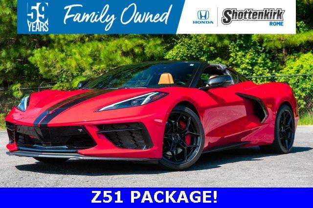 used 2023 Chevrolet Corvette car, priced at $69,995