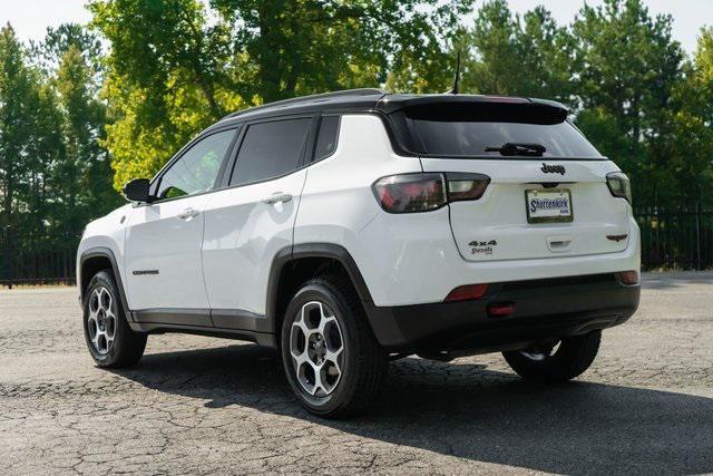 used 2022 Jeep Compass car, priced at $23,250